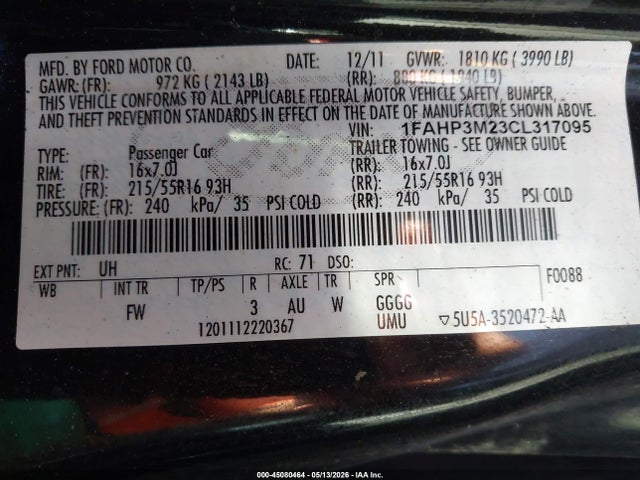 Ford Focus Sel