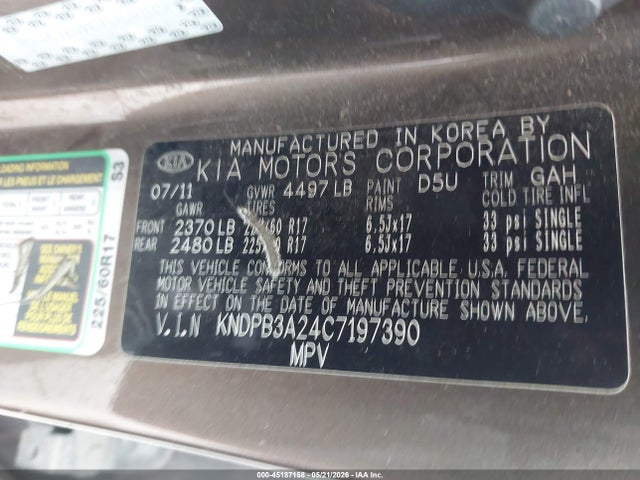 Kia Sportage Lx