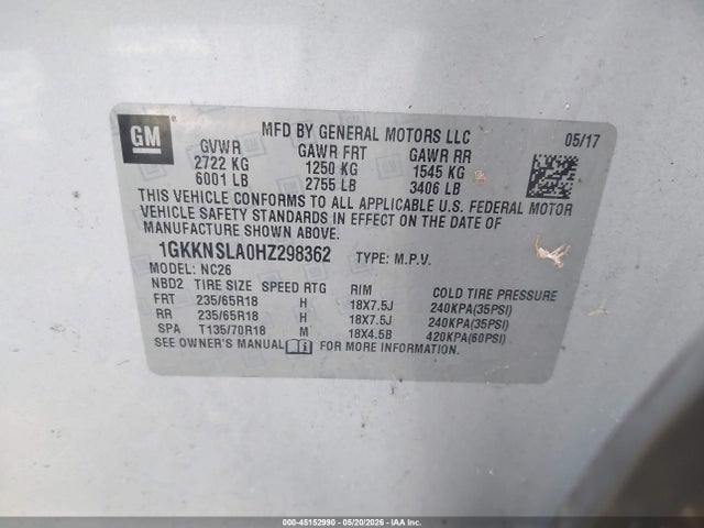 GMC Acadia Sle-2