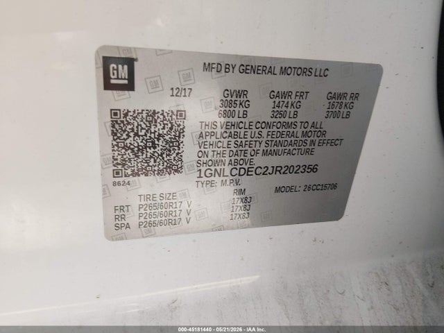 Chevrolet Tahoe Commercial Fleet