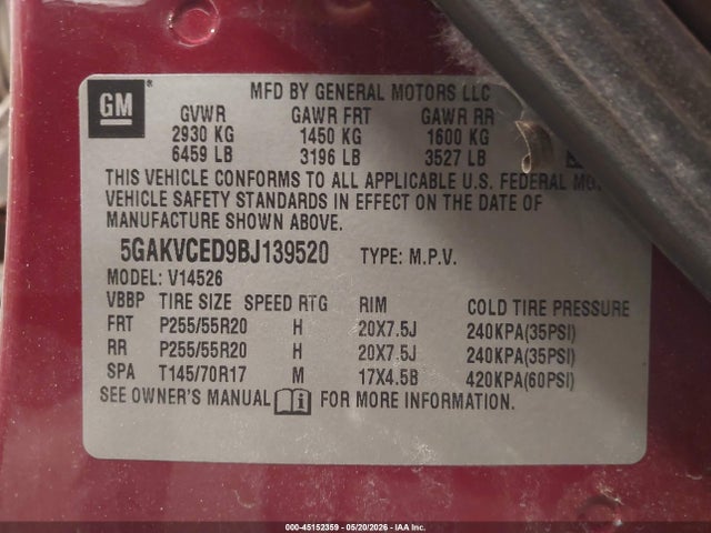 Buick Enclave 2xl