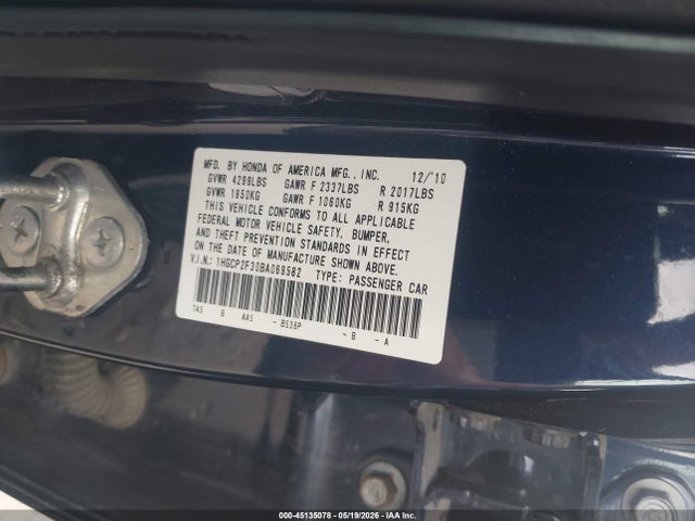 Honda Accord 2.4 Lx