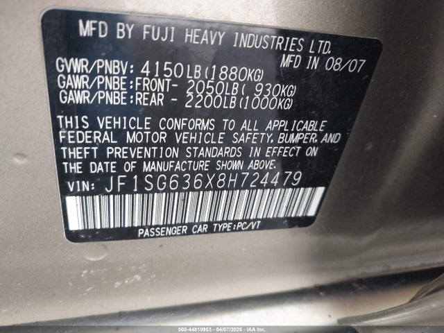 Subaru Forester 2.5x