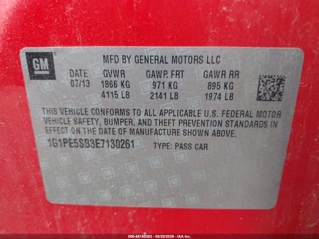 Chevrolet Cruze 2lt Auto