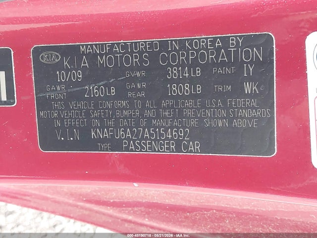 Kia Forte Ex