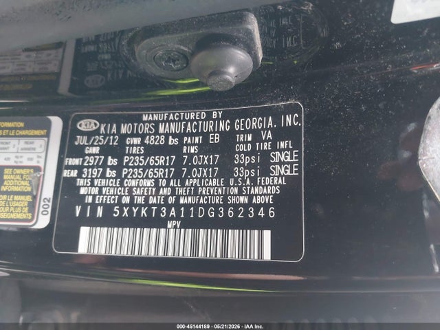 Kia Sorento Lx