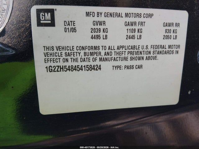 Pontiac G6 Gt