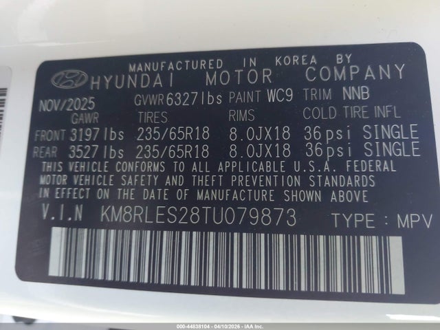 Hyundai PALISADE Sel 7p