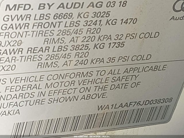 Audi Q7 3.0t Premium