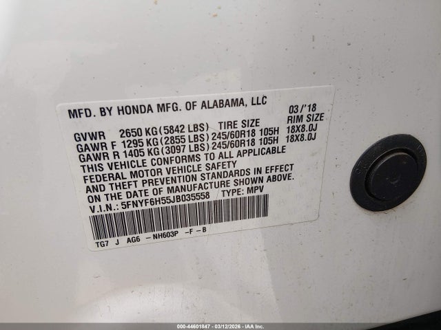 Honda Pilot Ex-l