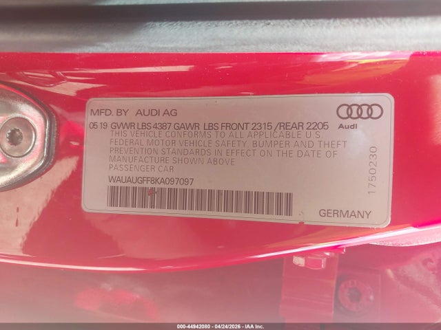 Audi A3 40 Titanium Premium