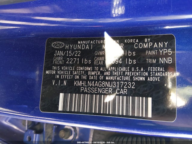 Hyundai ELANTRA Sel