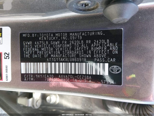 Toyota Camry Se