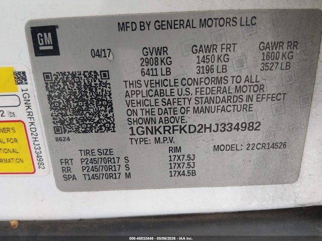 Chevrolet Traverse Ls
