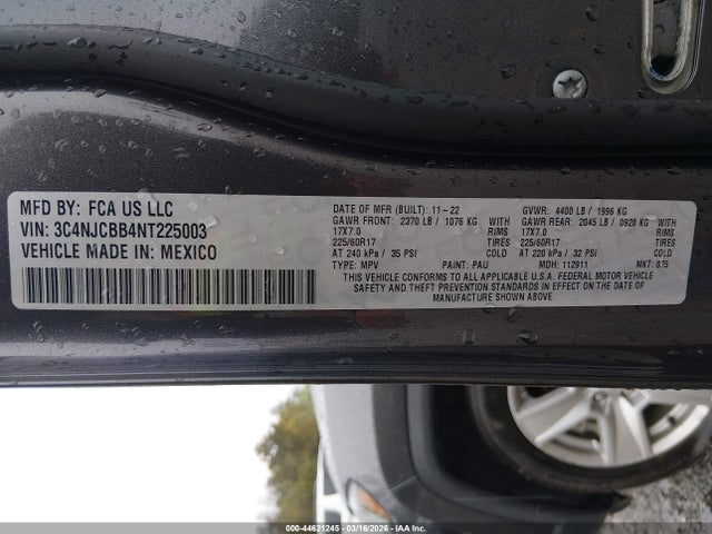 Jeep Compass Latitude Fwd