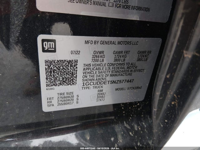 Chevrolet Silverado 1500 4wd  Standard Bed Lt