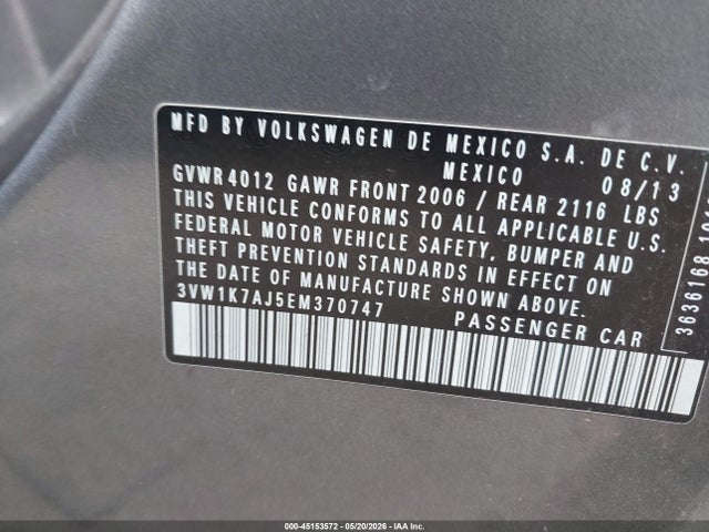 Volkswagen Jetta 2.0l S
