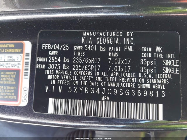 Kia Sorento Lx