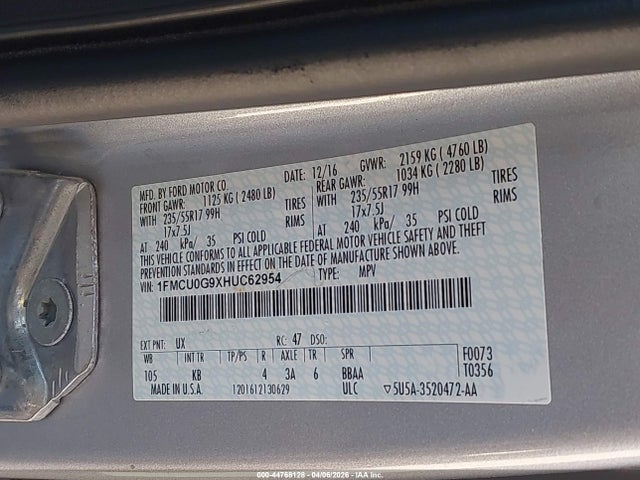 Ford Escape Se