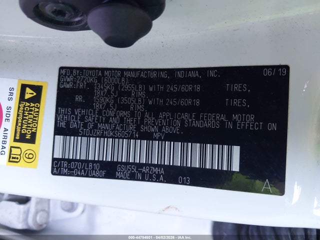 Toyota Highlander Xle