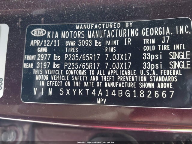 Kia Sorento Lx