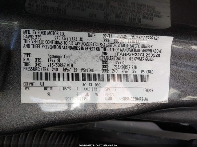 Ford Focus Sel