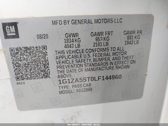 Chevrolet Malibu Fwd L