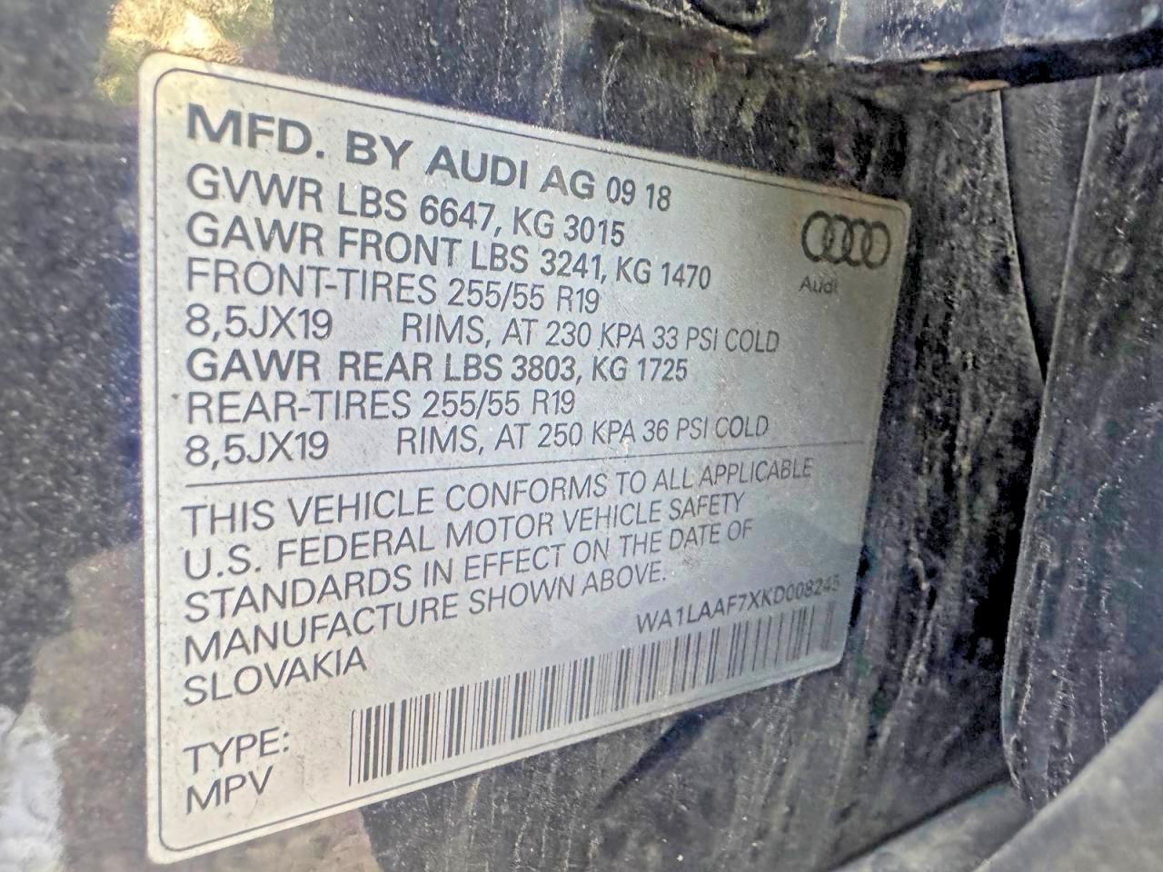 Audi Q7 Premium Plus