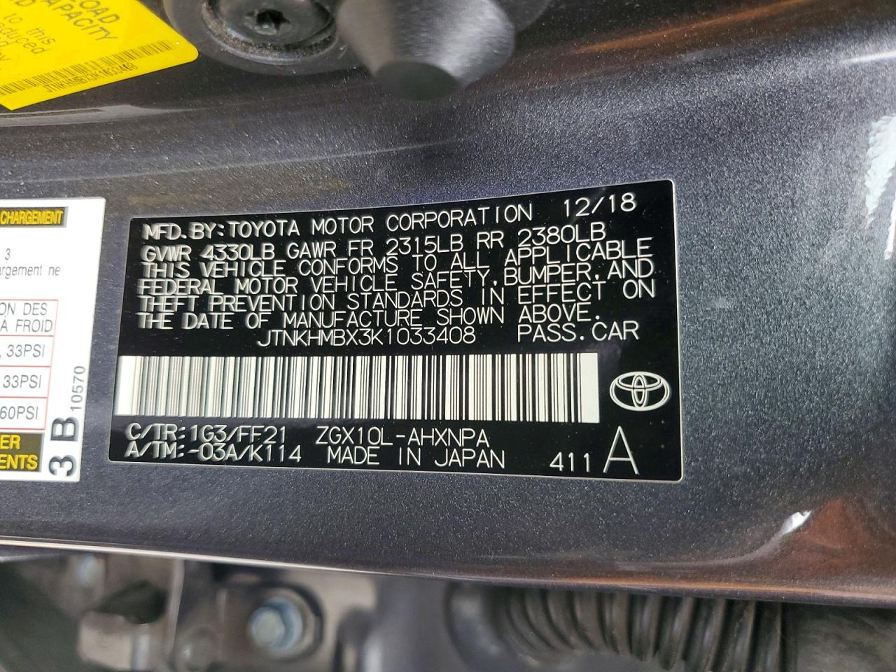 Toyota C-HR Xle