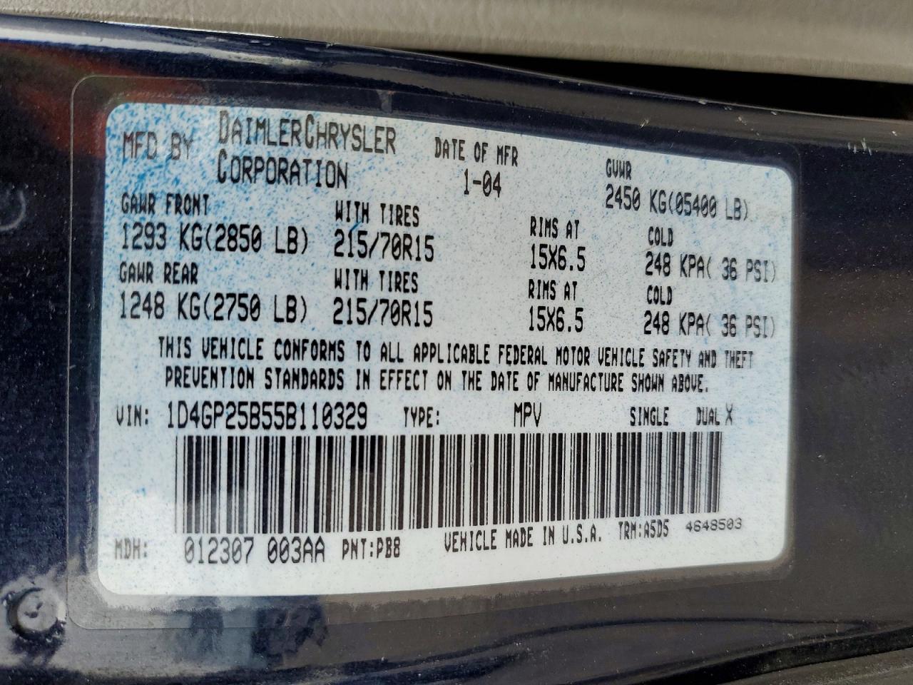 Dodge Caravan Se