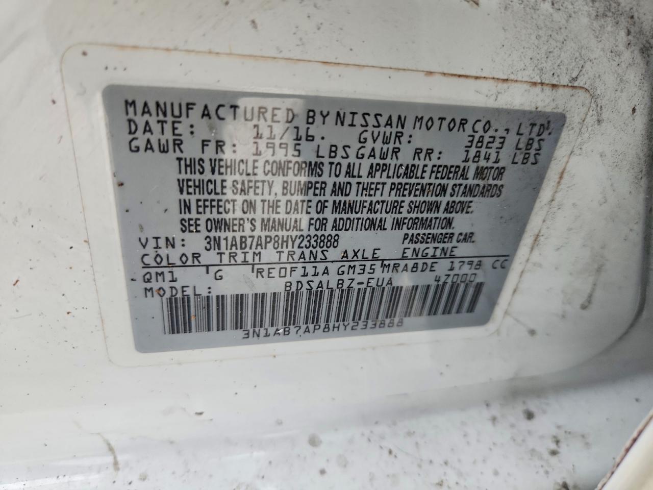 Nissan Sentra S