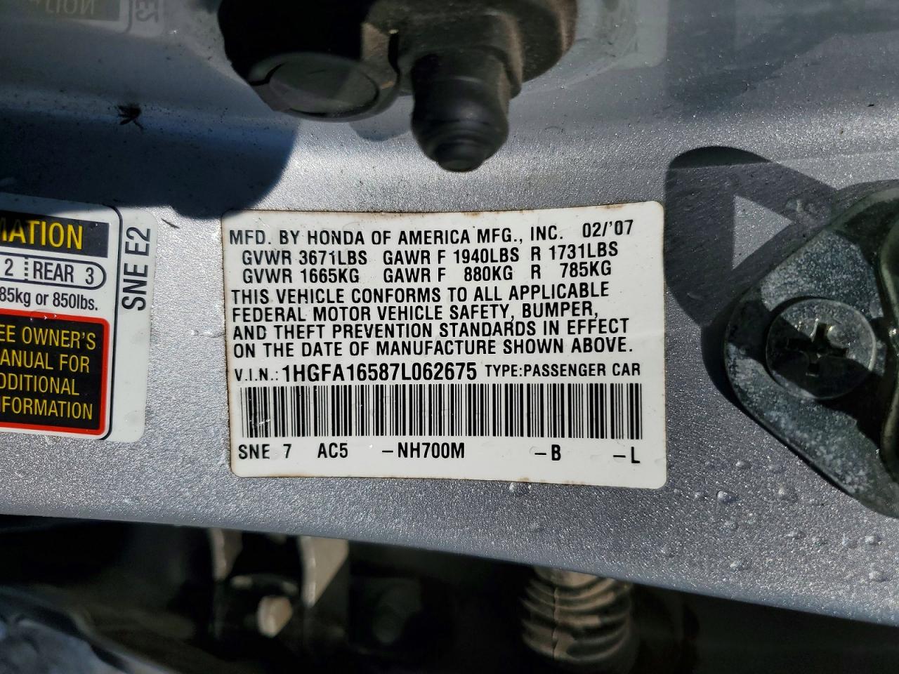 Honda Civic Lx