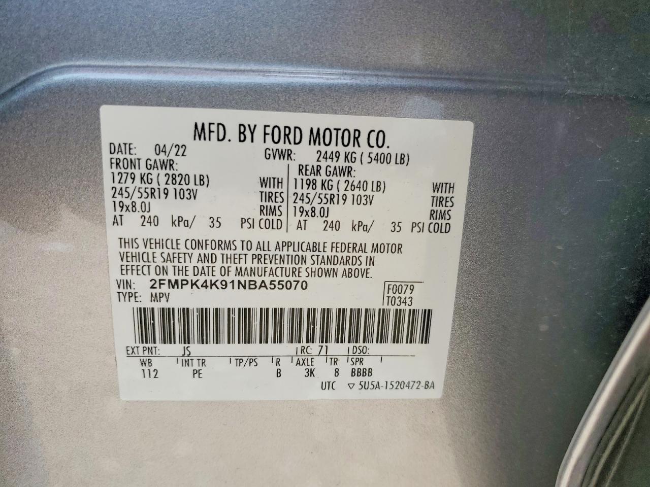 Ford Edge Titanium
