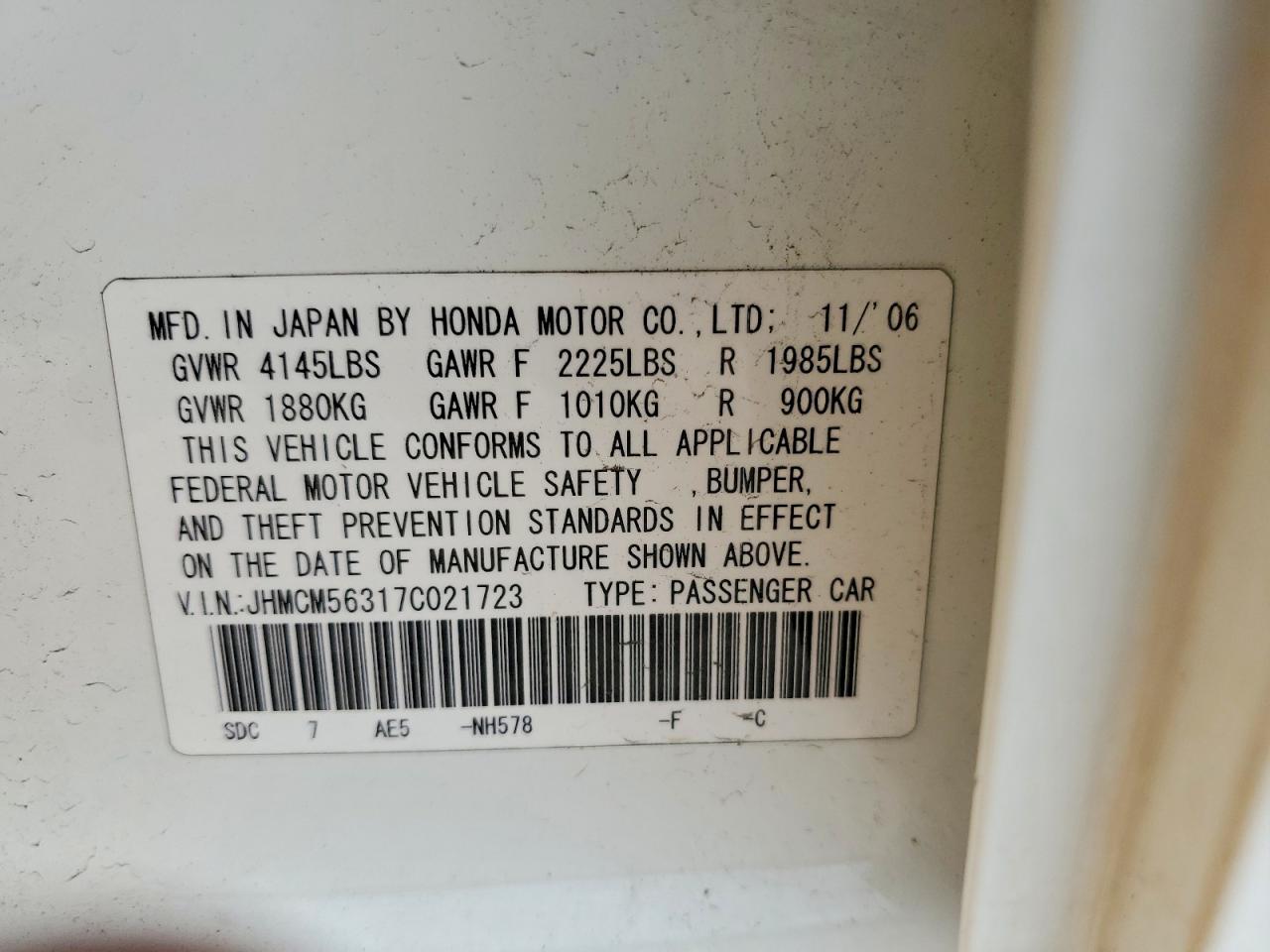 Honda Accord Se