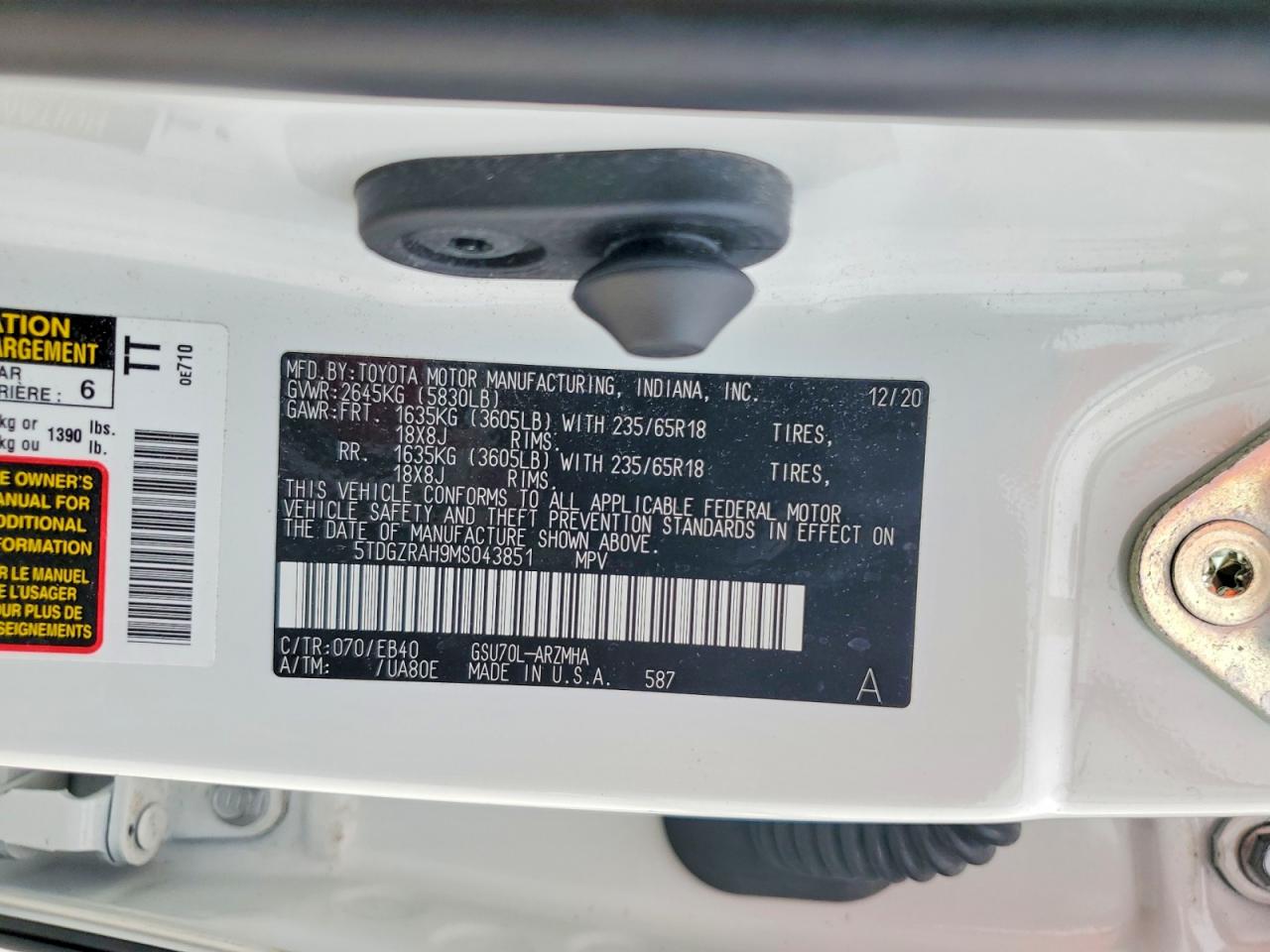 Toyota Highlander Xle