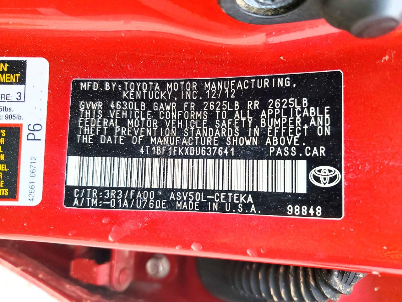 Toyota Camry L