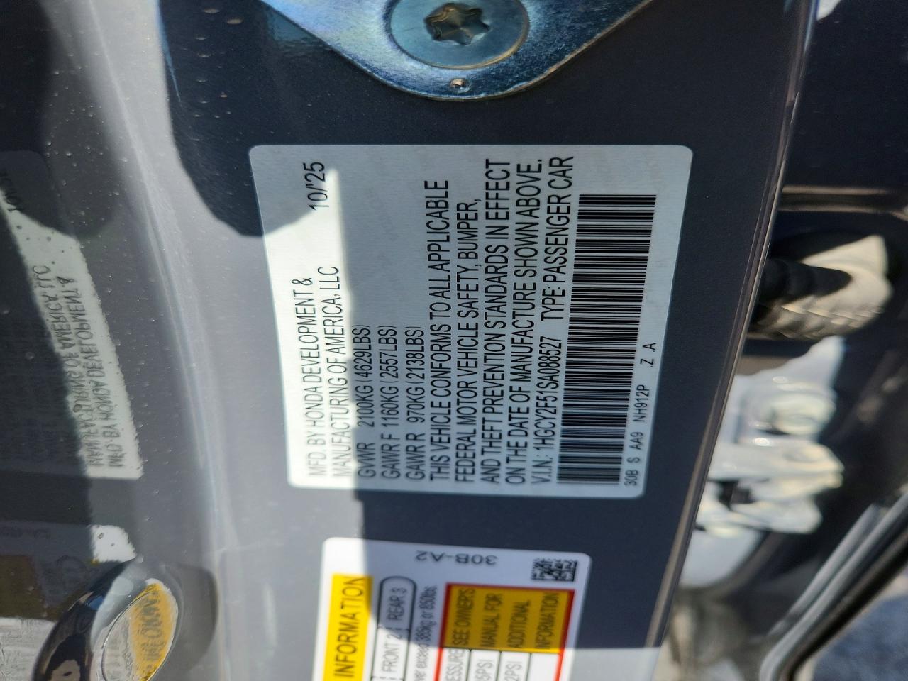 Honda Accord Hybrid Sport
