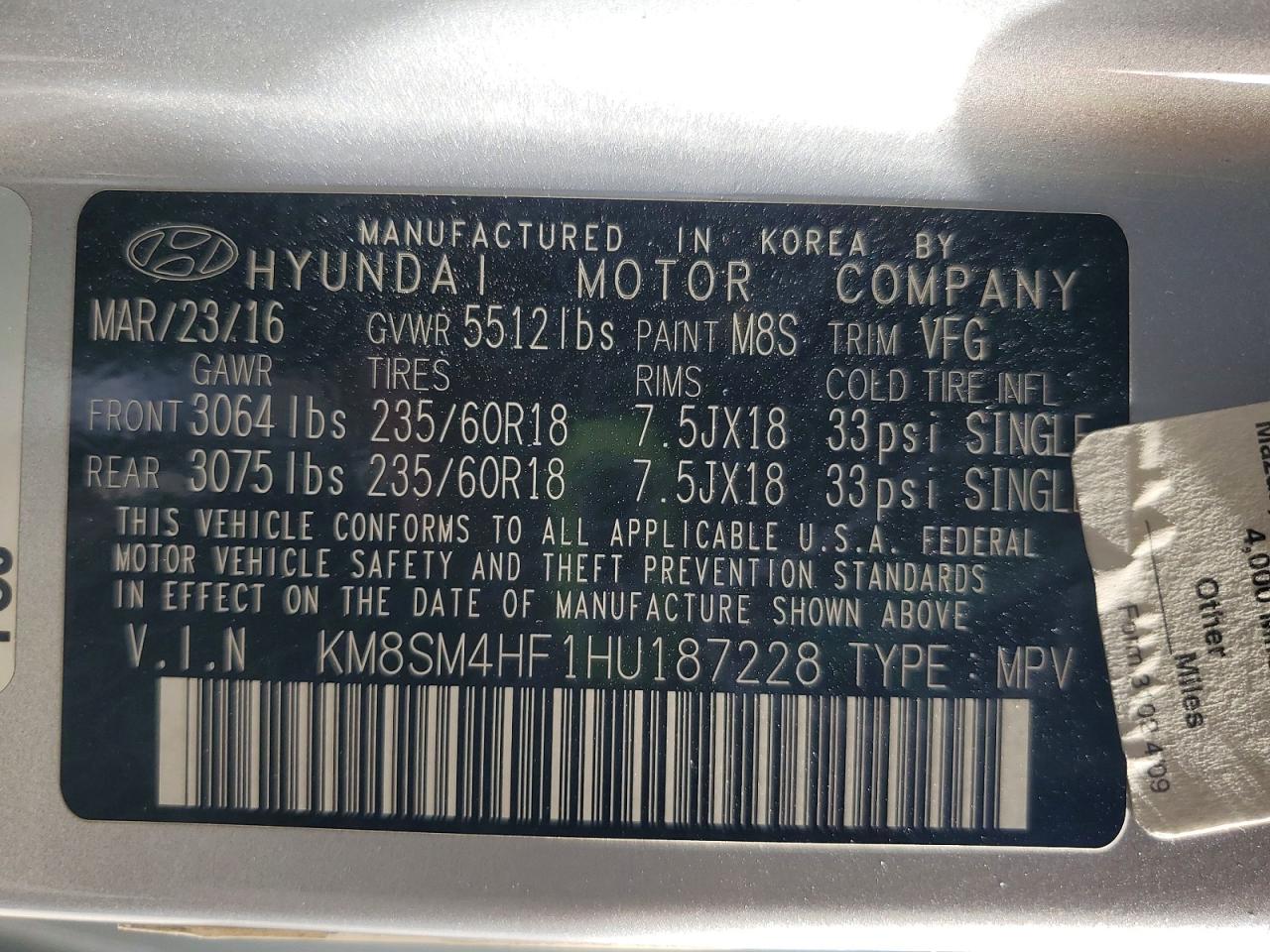 Hyundai SANTA FE Se