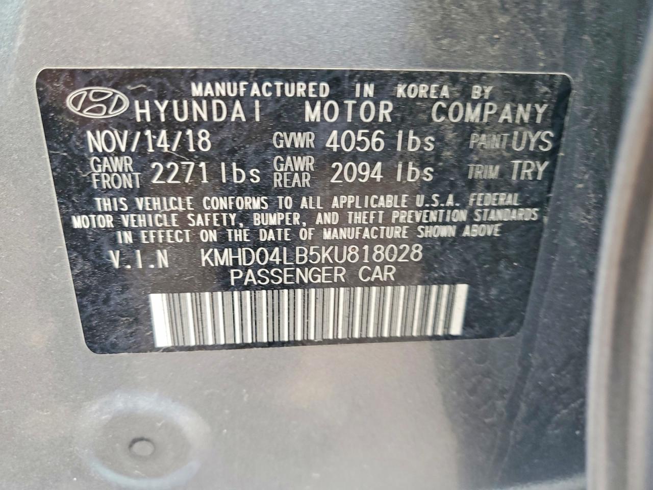 Hyundai ELANTRA Sport