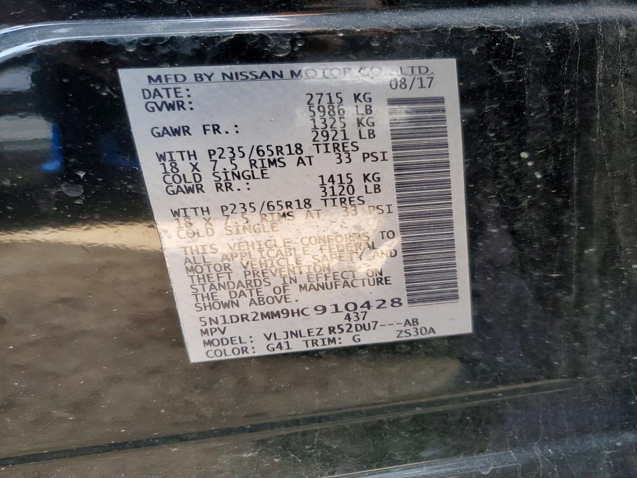Nissan Pathfinder Sv