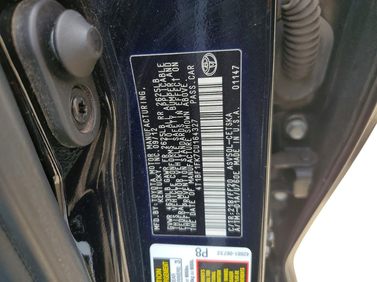Toyota Camry Se Sport Limited Edition