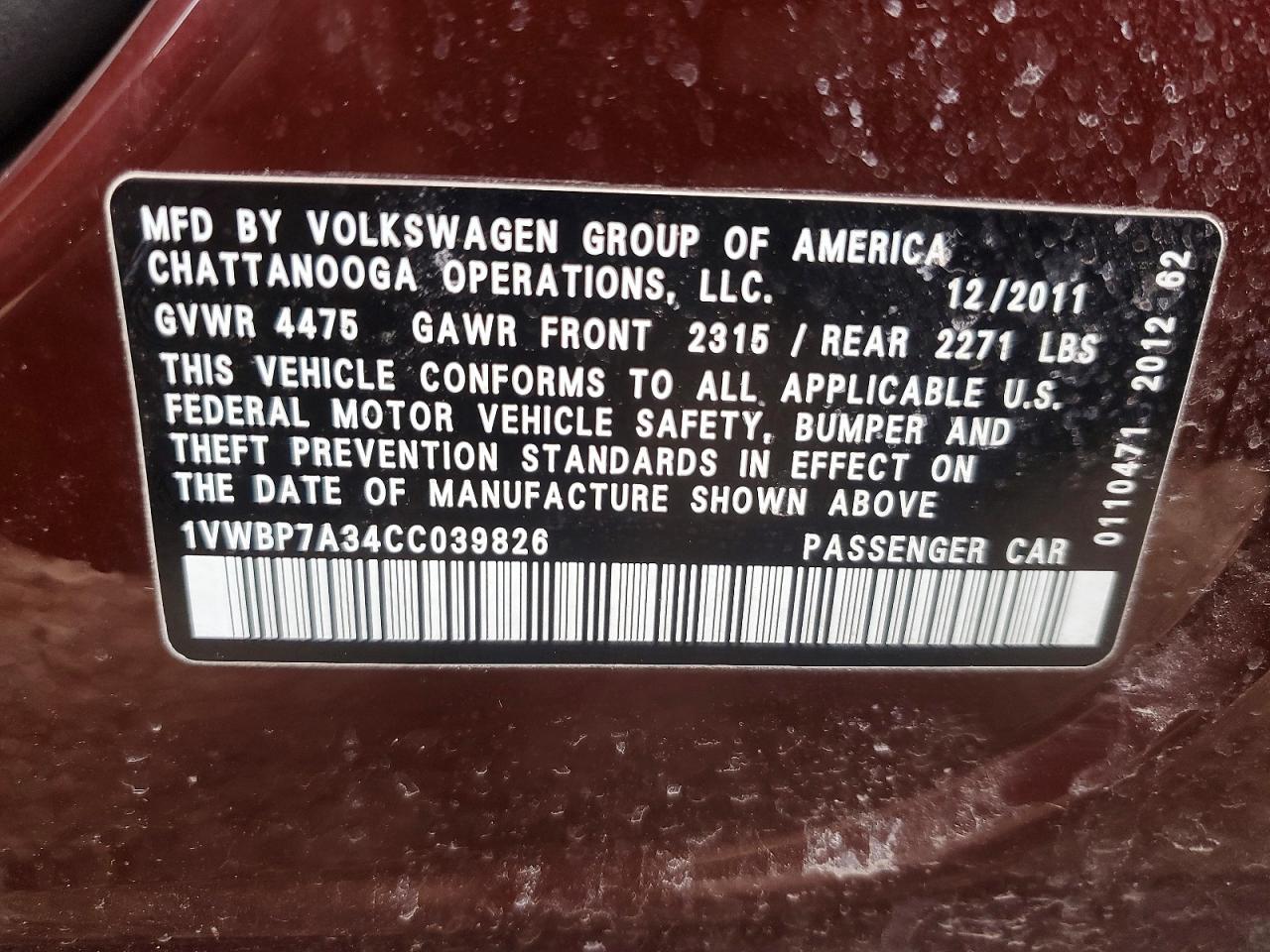 Volkswagen Passat Se