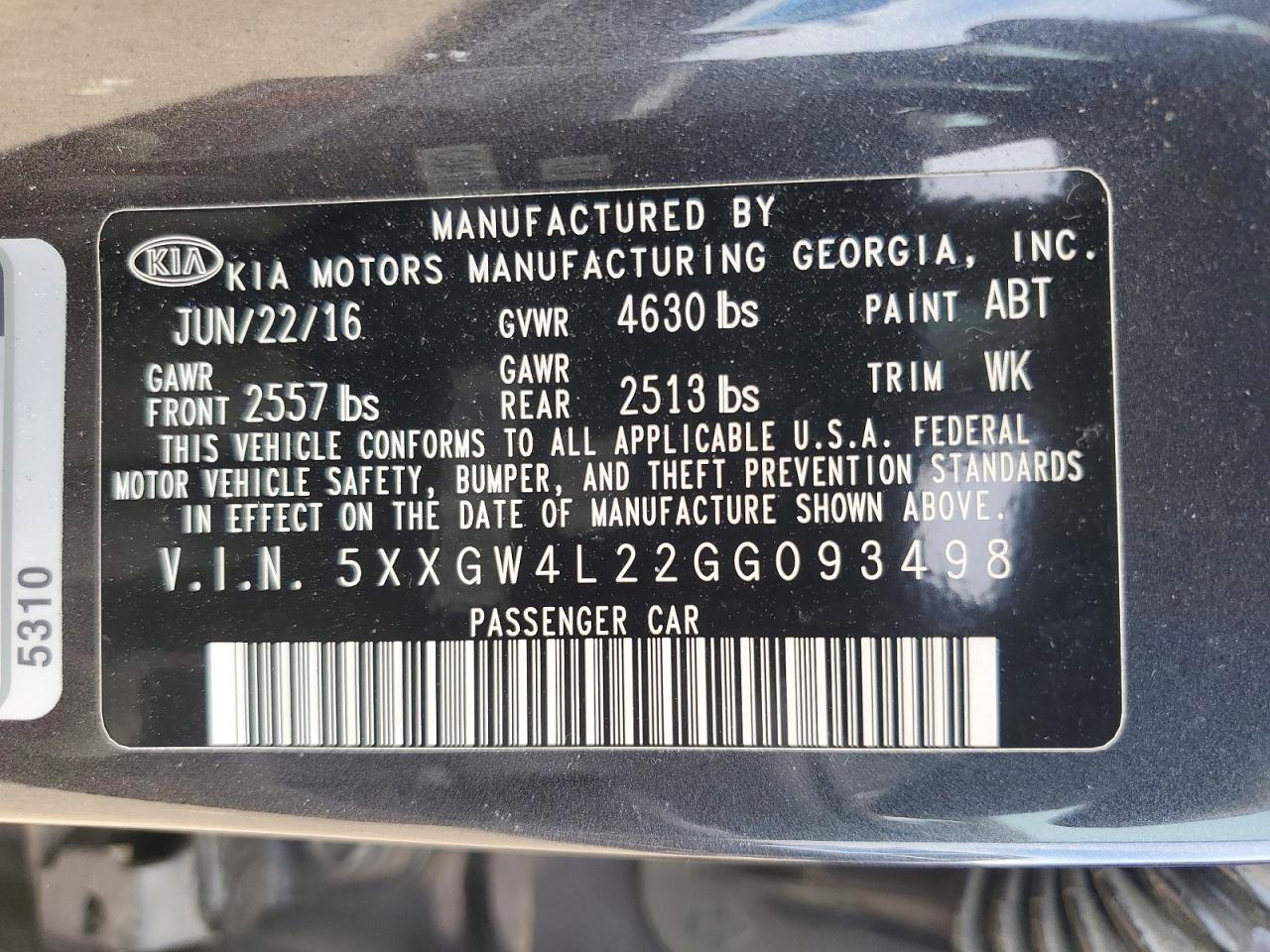 Kia Optima Sx