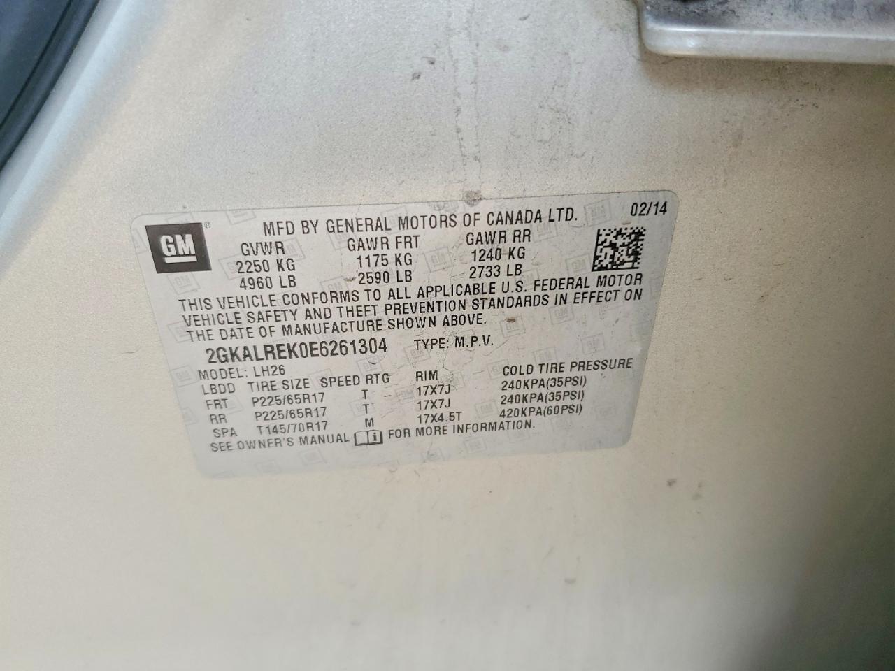GMC Terrain Sle