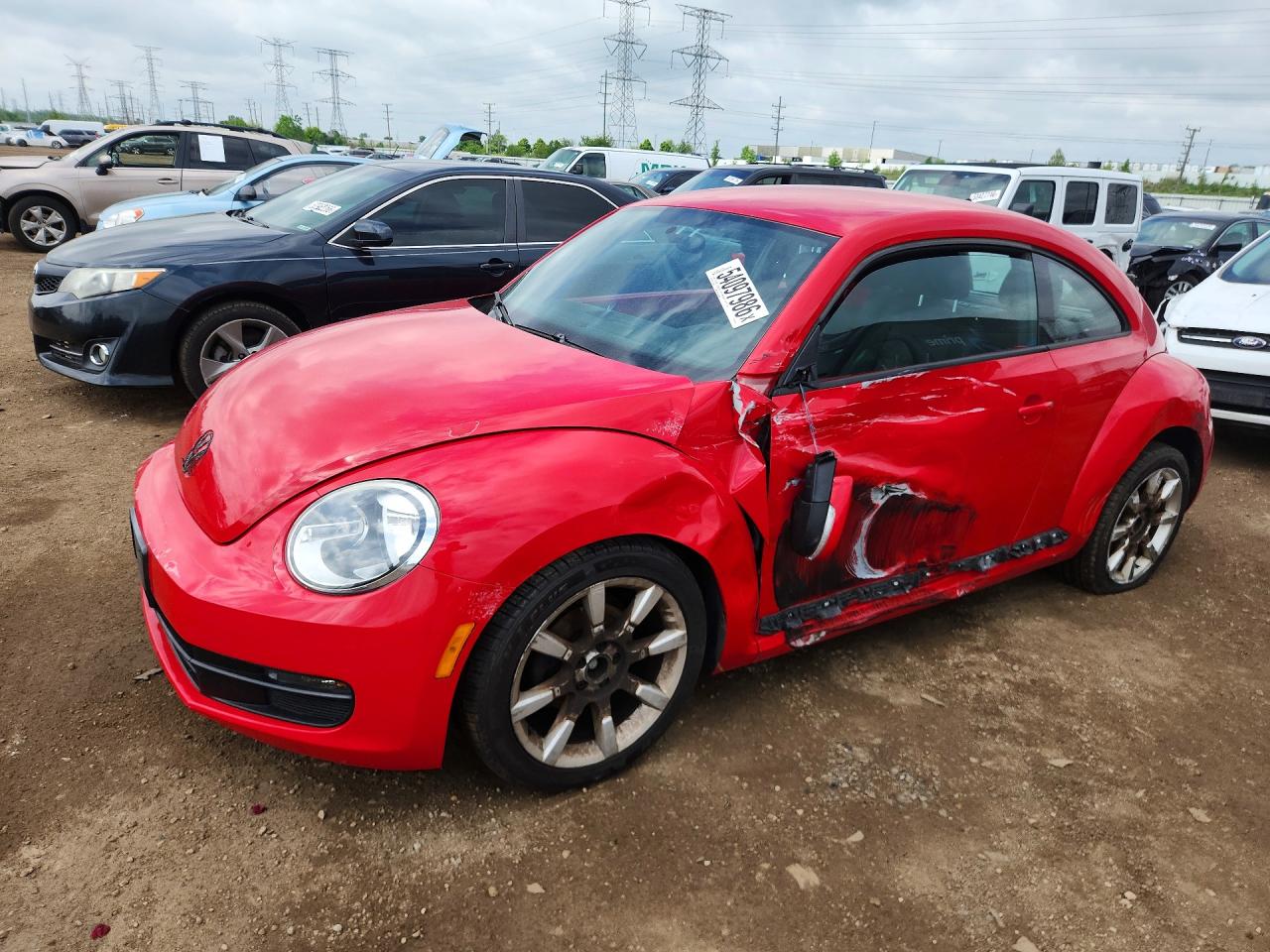 Salvage Volkswagen Beetle Image