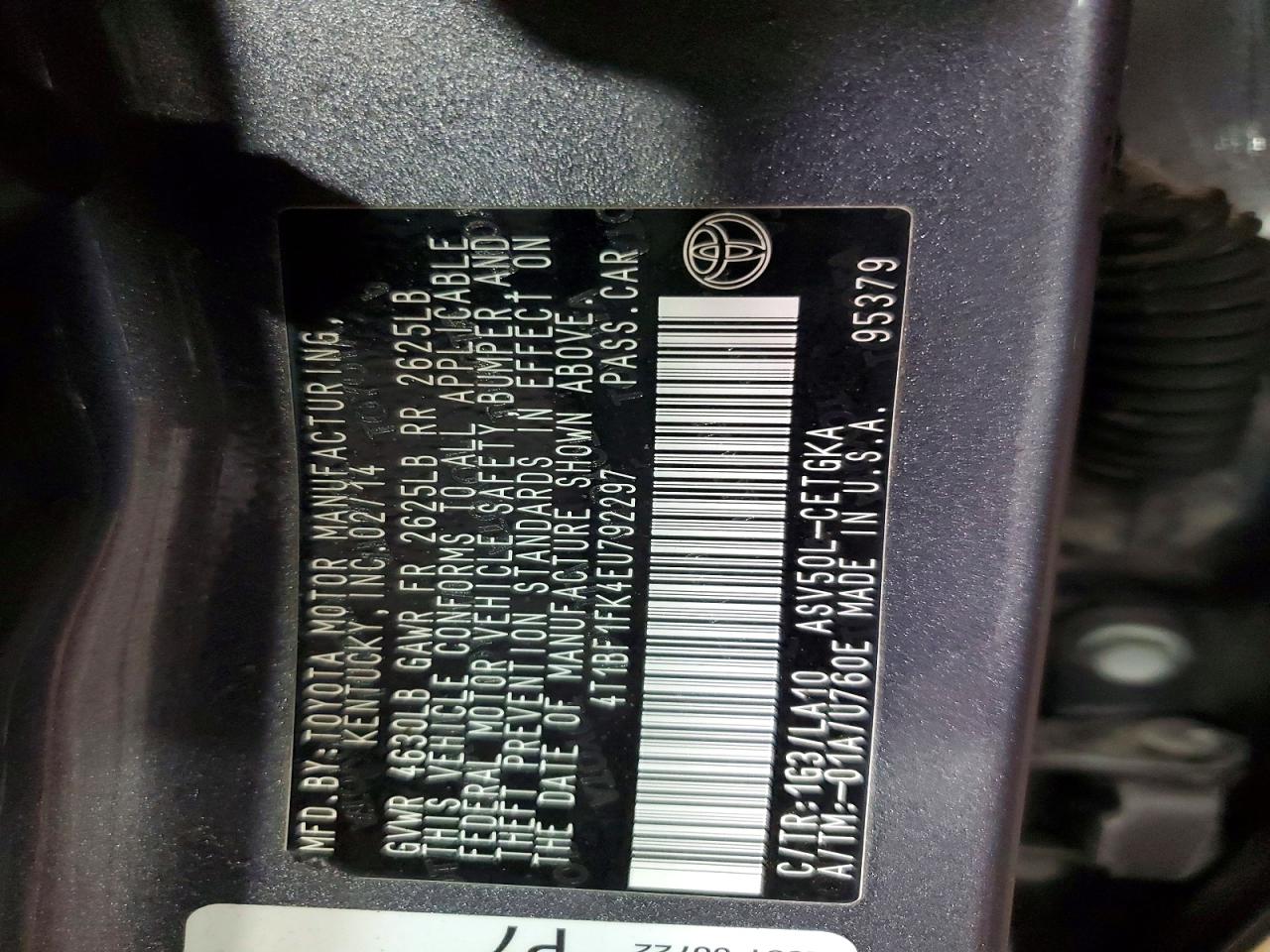 Toyota Camry L