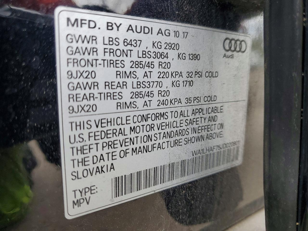 Audi Q7 Premium Plus