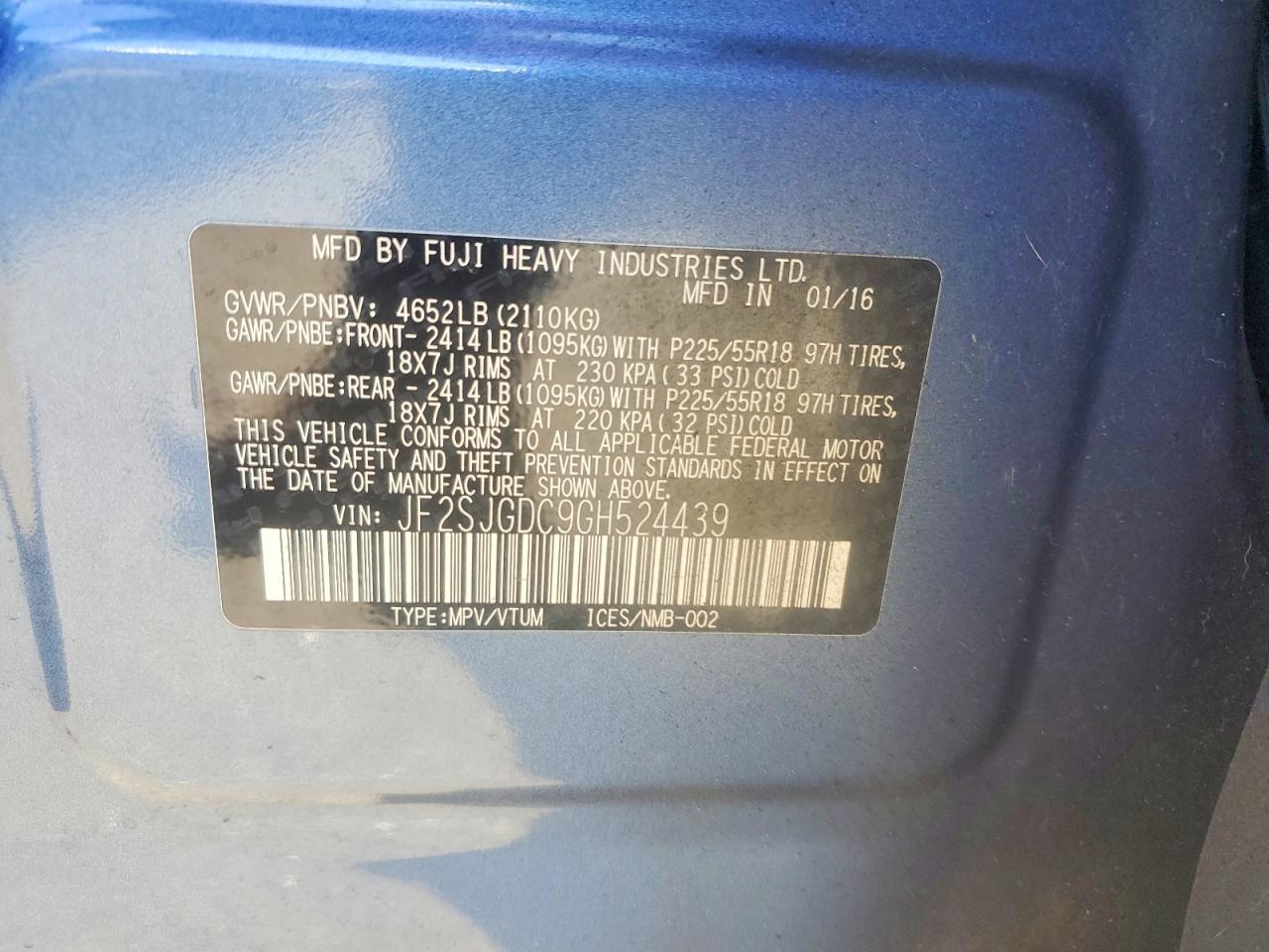 Subaru Forester 2.0xt Premium