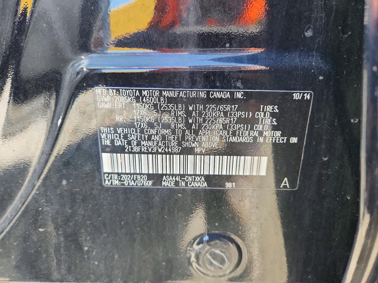 Toyota RAV4 Le