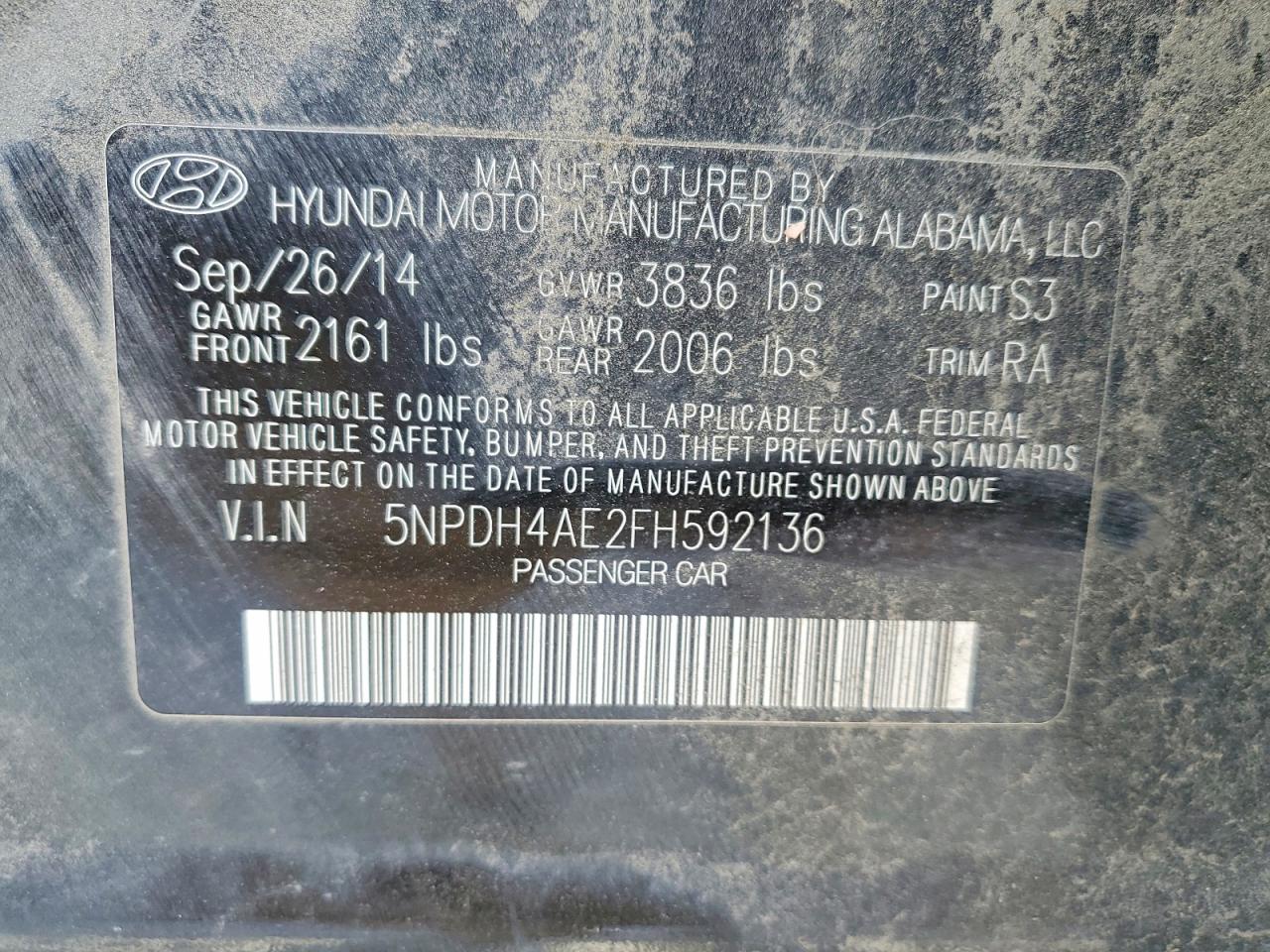 Hyundai ELANTRA Se